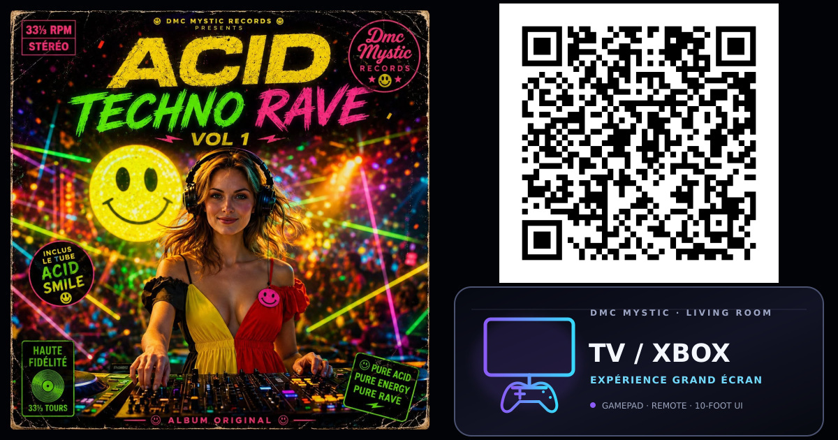 Acid Techno Rave Vol 1 — TV / XBOX — Dmc Mystic