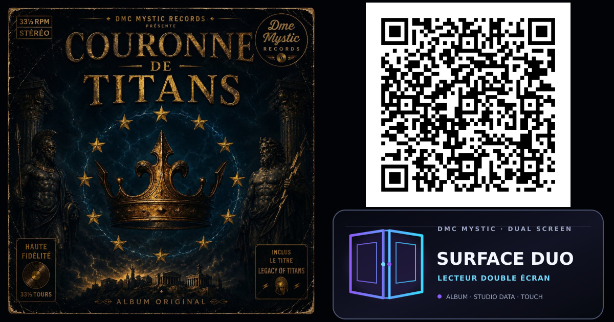 Couronne de Titans — SURFACE DUO — Dmc Mystic
