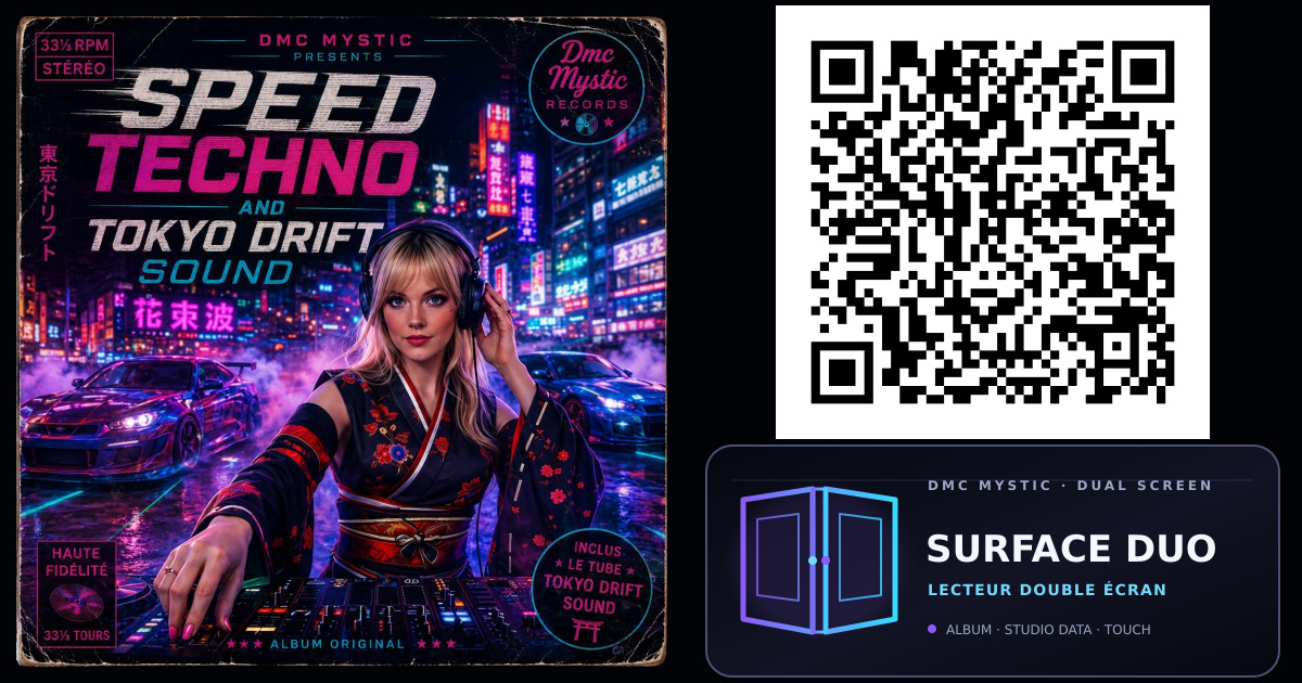 Speed Techno and Tokyo Drift sound — SURFACE DUO — Dmc Mystic