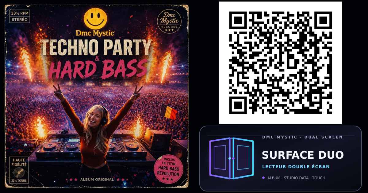 Techno Party & Hard Bass — SURFACE DUO — Dmc Mystic
