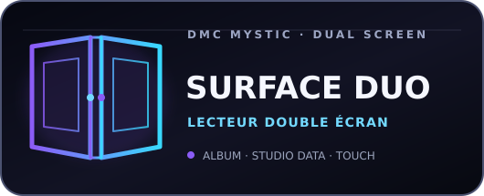 Mode de distribution SURFACE DUO — Dmc Mystic
